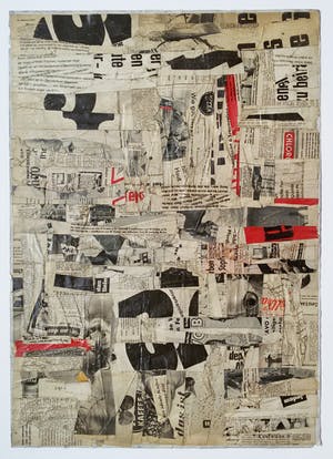 Herbert Kaufmann - Herbert Kaufmann - Canal Street, gelakte collage kopen? Bied vanaf 275!