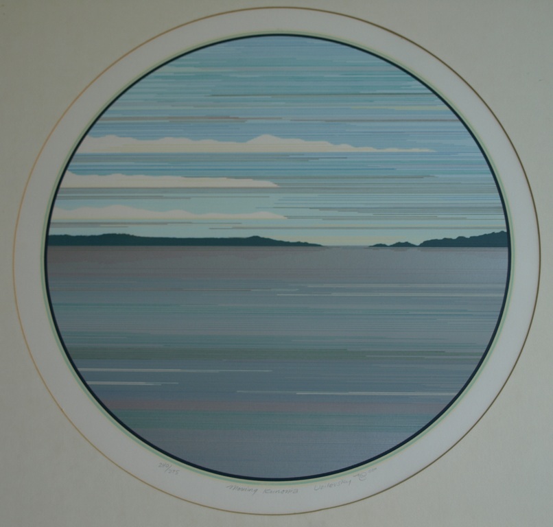 Marcus Uzilevsky : litho, Morning Koinonia – gesigneerd & ingelijst – ca 1975 kopen? Bied vanaf 1!