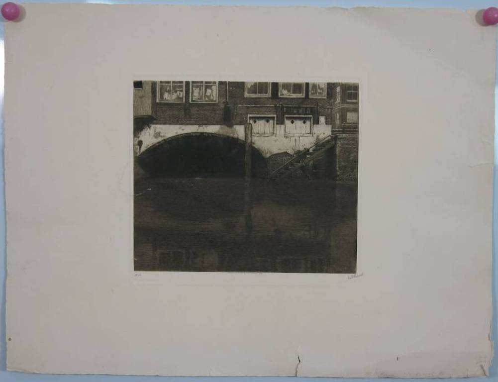 Willem Witsen: Ets/Aquatint, Voorstraatshaven II te Dordrecht kopen? Bied vanaf 100!