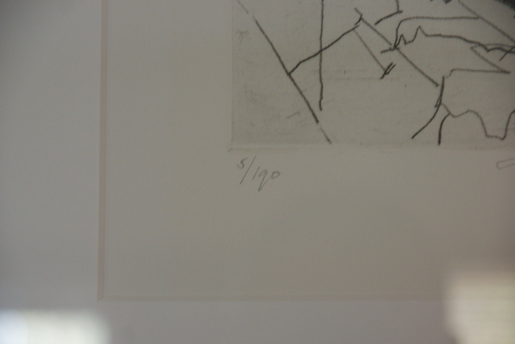 Constant - "De zangeres" - ets - oplage: 190   kopen? Bied vanaf 335!