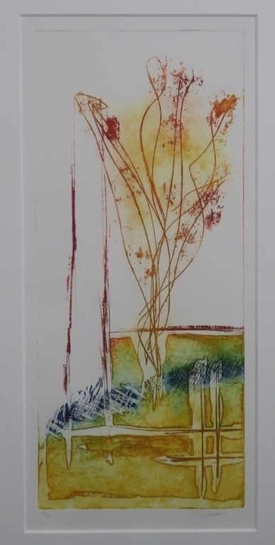 Olivier Beijn: Ets, Z.T. - Ingelijst kopen? Bied vanaf 35!