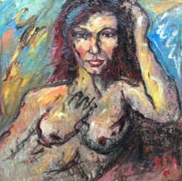 Andries Bos, Vrouw met ontbloot bovenlichaam  kopen? Bied vanaf 10!