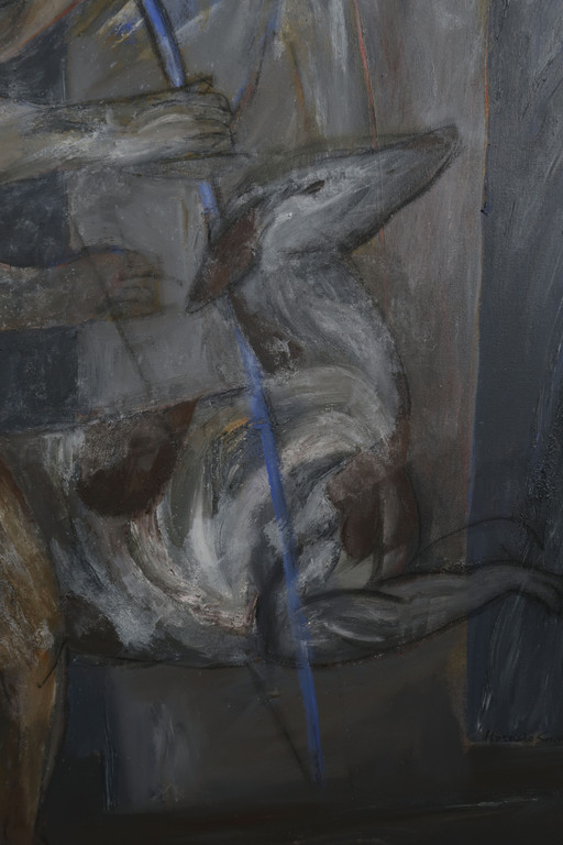 Horacio Silva: Acryl op doek, Cazador (Zeer groot) kopen? Bied vanaf 200!