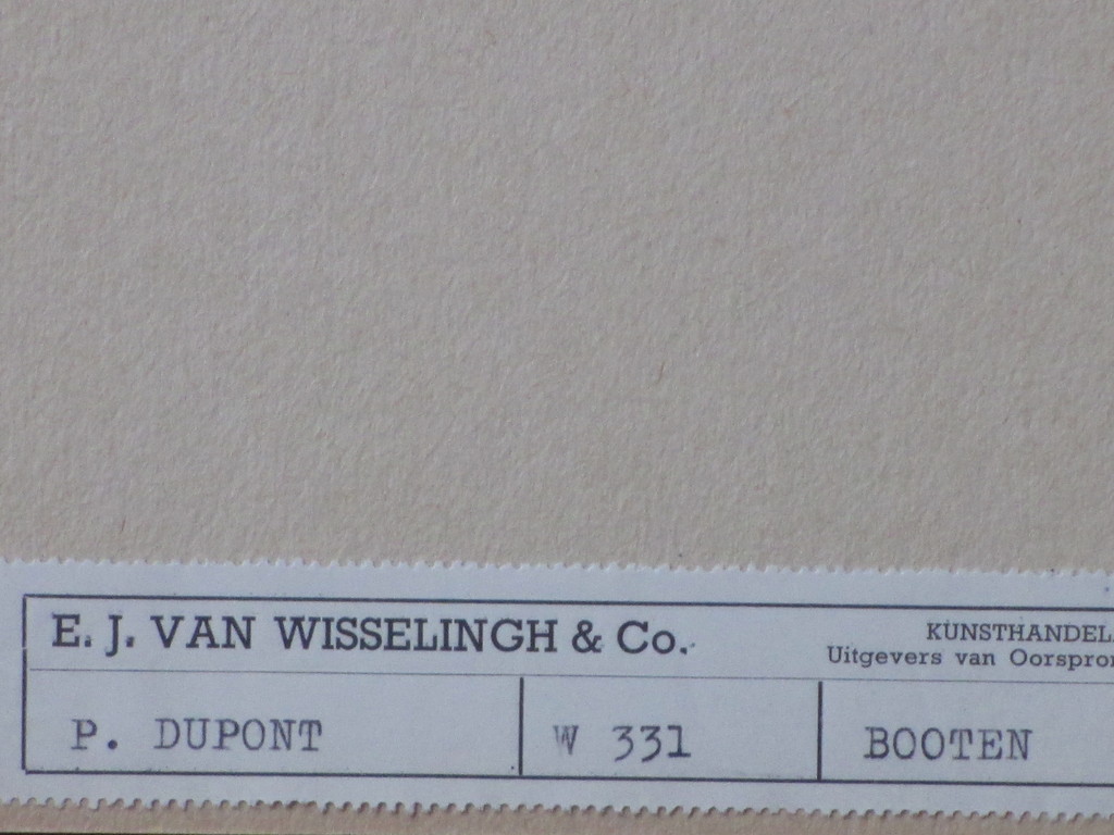 Pieter Dupont, Booten, Ets op zink 1893-94 kaufen? Bieten Sie von 65!