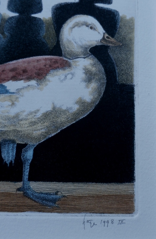 Han van Hagen - Ets: Eend  kopen? Bied vanaf 45!