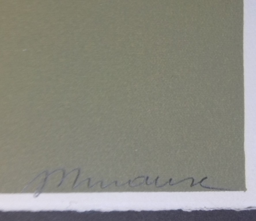 Andre Minaux - kleurenlitho, Profil kopen? Bied vanaf 55!