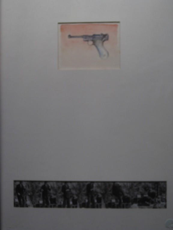 Geëngageerde Kunst Foto/Aquarel "Festival of Fools" Alex Lichtveld Amsterdam "77 kopen? Bied vanaf 1!