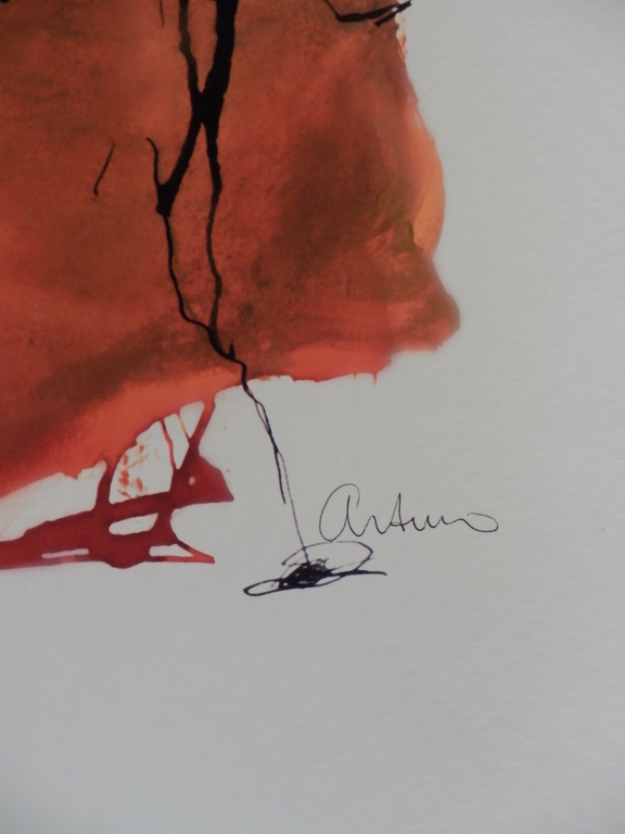 ARTURO   Zeefdruk   ABSTRACT   Handgesigneerd kopen? Bied vanaf 1!