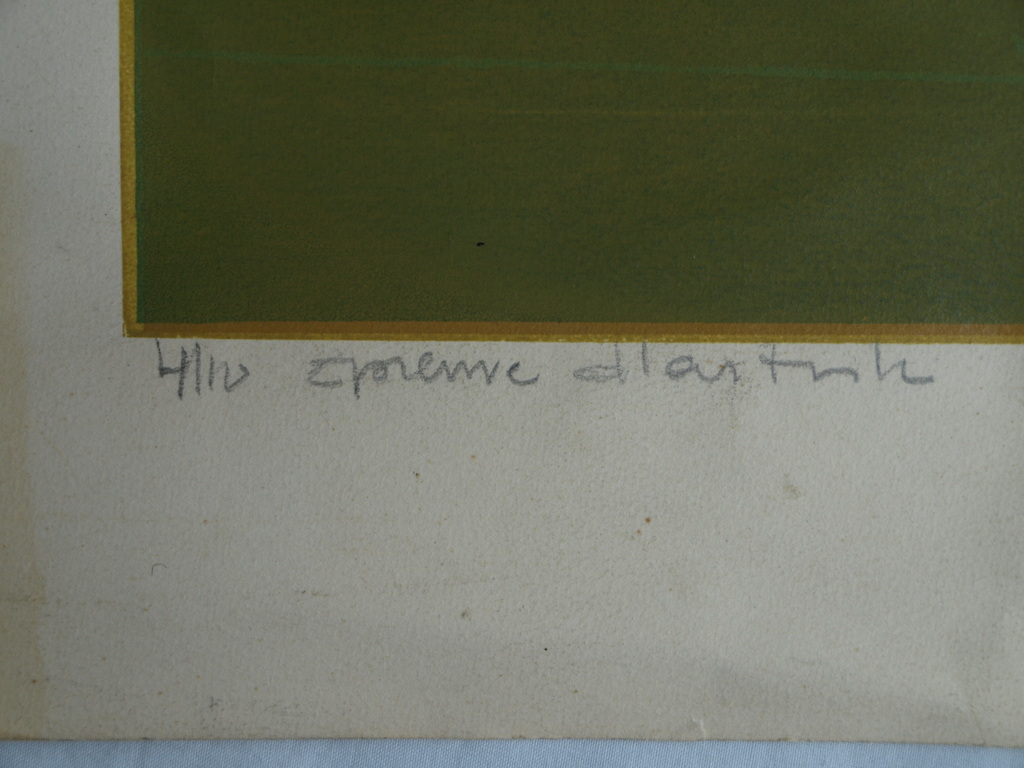 Rob Cox - Houtsnede , Avondconcert – gesigneerd – oplage 10 ex. – ca 1965 kopen? Bied vanaf 20!