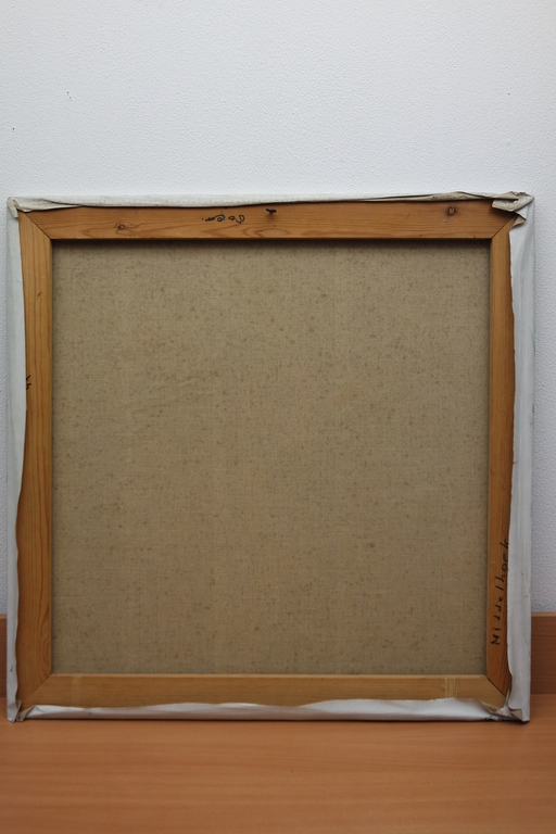 Piet MIDDELHOEK (Brielle 1930 - 2004) - olieverf op doek - abstractie compositie kopen? Bied vanaf 170!