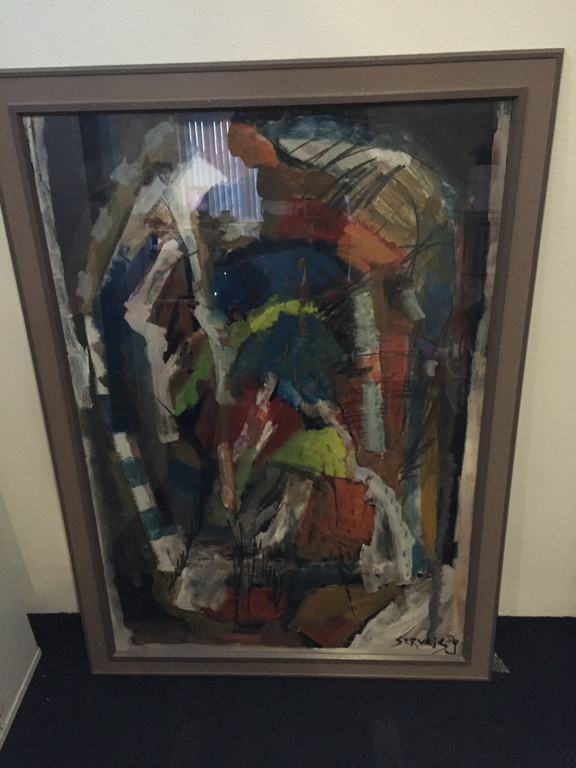 zeer kleurrijk en groot werk van Servais/Pilmeyer verkocht voor € 150!