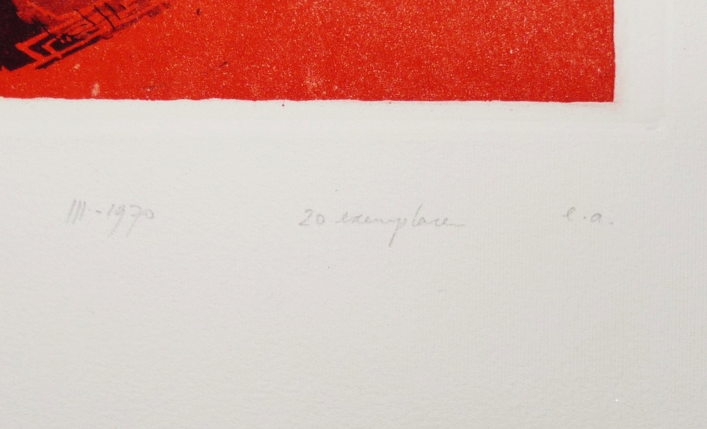 Jaap Hillenius, kleurets, 1969 kopen? Bied vanaf 55!