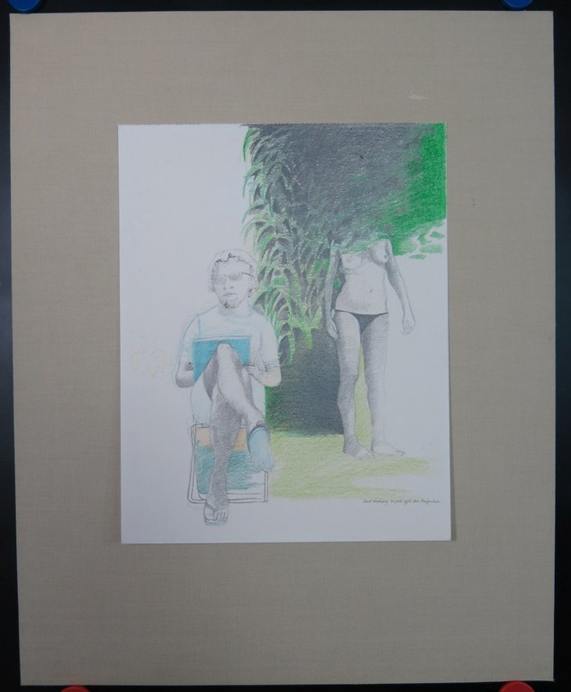 Aat Verhoog: Potloodtekening, Des Breguieres kopen? Bied vanaf 1!