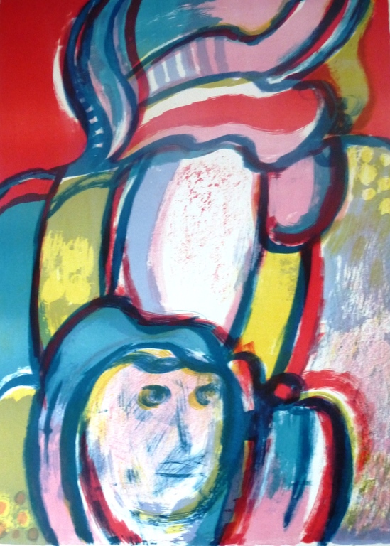 Jan Cobbaert, litho, handgesigneerd, 1970 verkocht voor € 350!