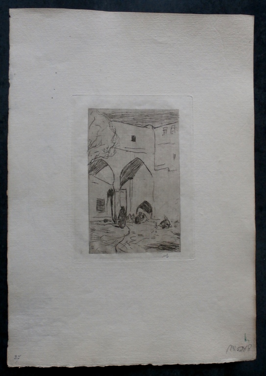 Marius Bauer - ets - gesigneerd kopen? Bied vanaf 75!