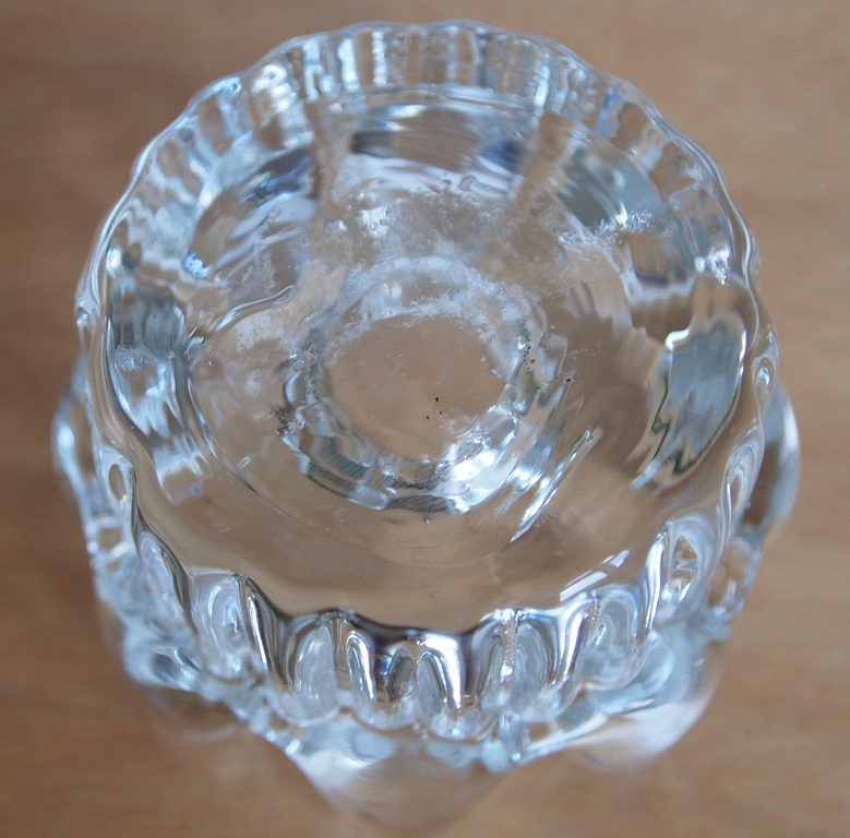 Goran Warff voor Kosta Boda - twee vintage glazen kandelaars model 'Sunflower' kopen? Bied vanaf 20!