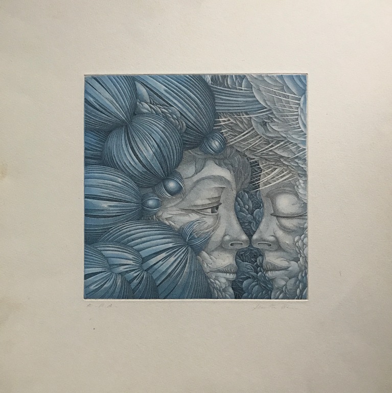 Wolfgang Hutter - Fraaie ets - 1982 - EA kopen? Bied vanaf 55!