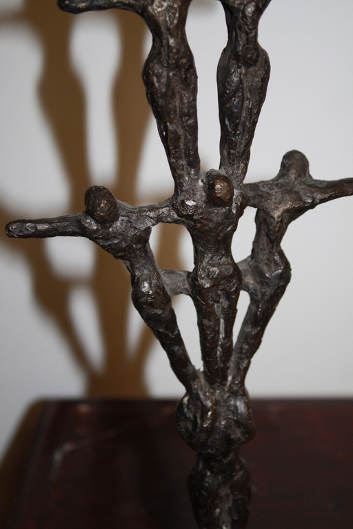 John Bier  - BRONS BEELD ACROBATEN verkocht voor € 115!