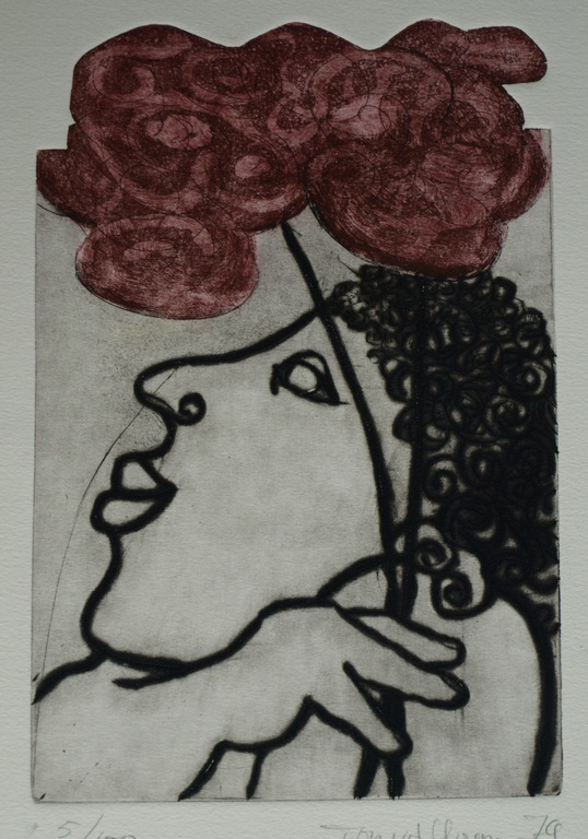 Ton van den Hoven : 2 Kleuren-ets en aquatint , Zonder titel - 1979 kopen? Bied vanaf 15!