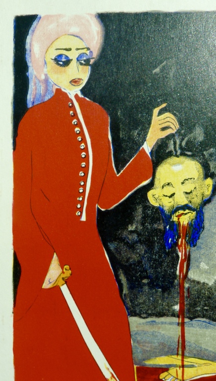 Kees van Dongen,Houtgravure : 'La Fausse sainte décapité', 10010 nacht,1955 kopen? Bied vanaf 25!