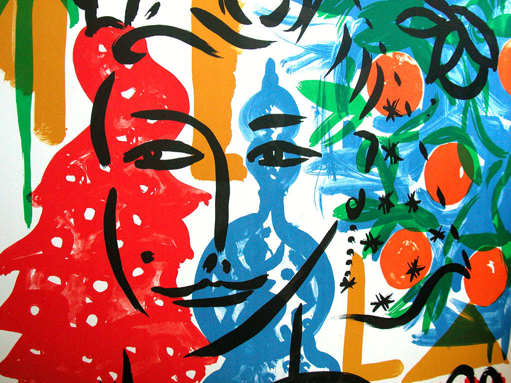 Stefan Szczesny, 'Una fiesta para los ojos‘, gesigneerde kleurenlitho, 2002  kopen? Bied vanaf 175!