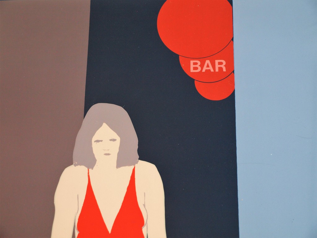 Coos Dieters: Zeefdruk , Stad – gesigneerd & ingelijst – 1976 – nr 13/15  kopen? Bied vanaf 35!