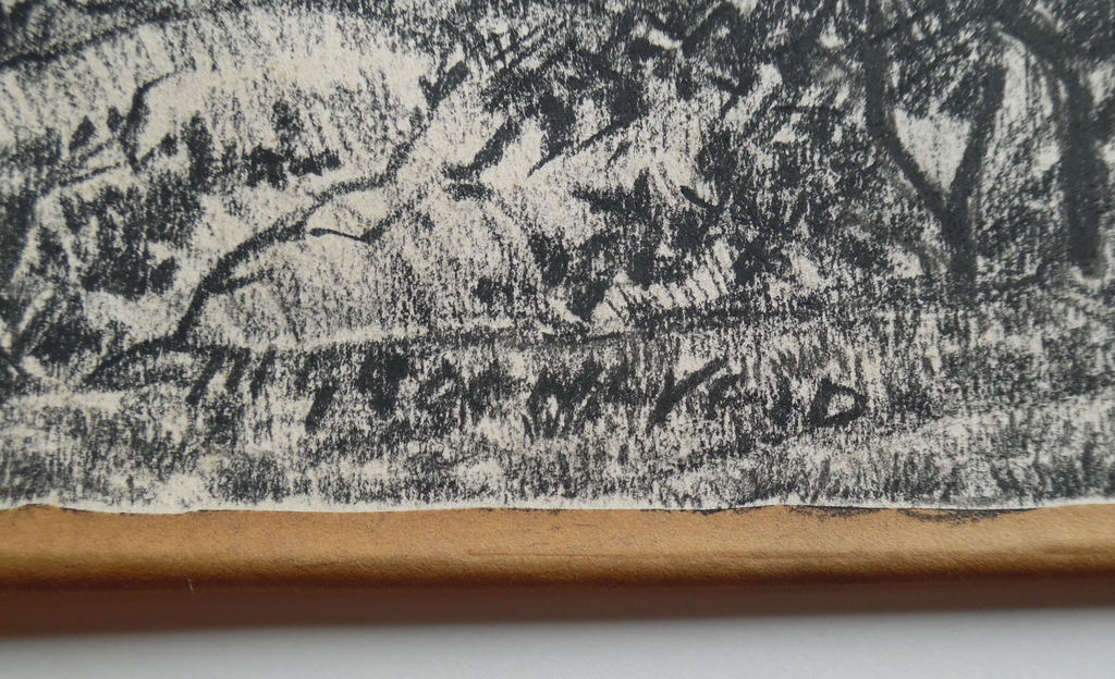 Theo Groeneveld - Duinrand - tekening kopen? Bied vanaf 25!