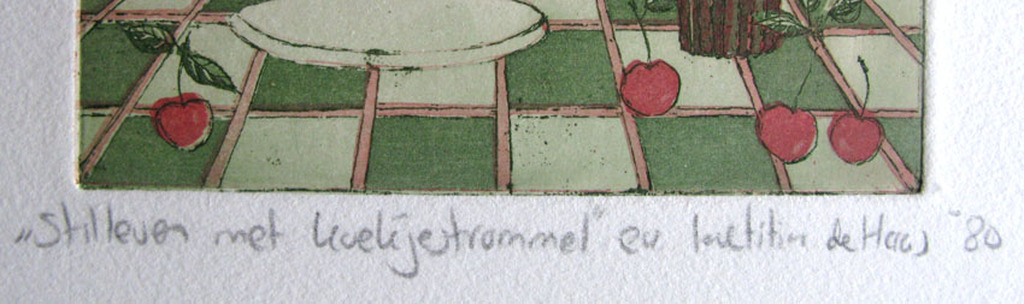 Laetitia de Haas - STILLEVEN MET KOEKJESTROMMEL - kleurets kopen? Bied vanaf 1!