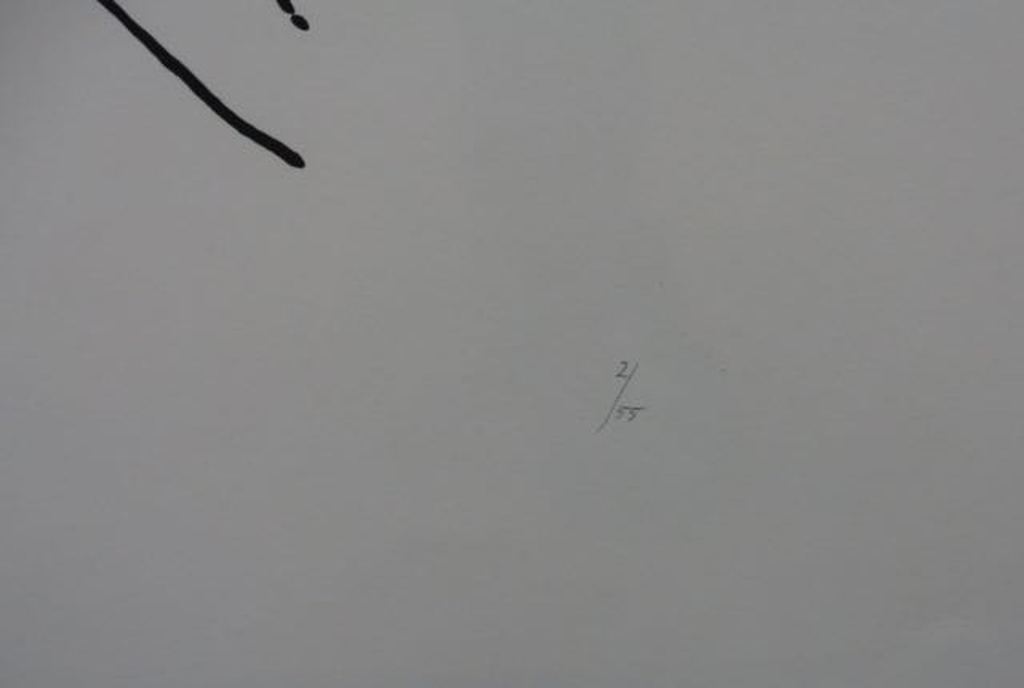 Jaap Hillenius: Litho, Zonder titel (3KL) -Ingelijst kopen? Bied vanaf 50!