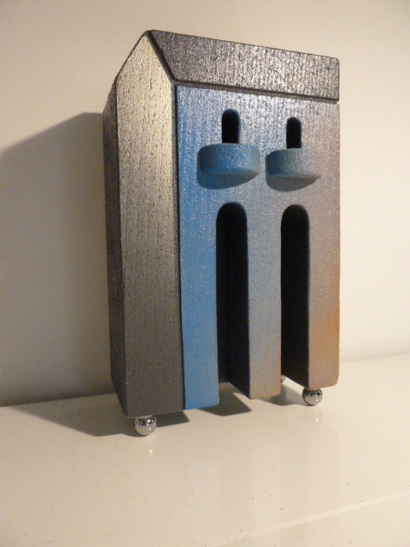 Stenen relief "Toscaans huis"&nbsp;Italie&nbsp; verkocht voor € 60!