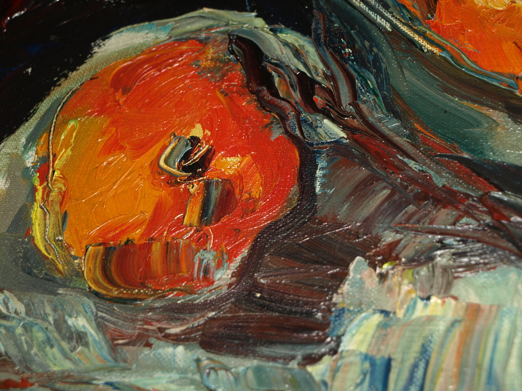 Jan Makkes : olieverf op doek – Stilleven – Gesigneerd & ingelijst – 1968 kopen? Bied vanaf 1!