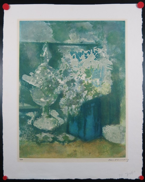 Kees Verwey: Aquatint, Zonder titel (groen) kopen? Bied vanaf 100!