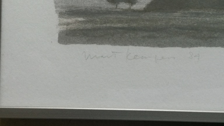 Mart Kempers - kleurenlitho -  Boerderij kopen? Bied vanaf 25!