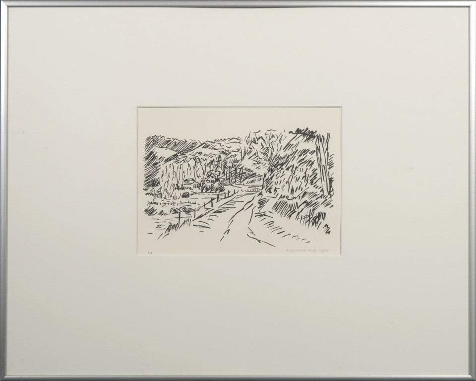 Lot met 5 Zeefdrukken van Annette Ong: Wandeltochten III - 4x Ingelijst kopen? Bied vanaf 20!