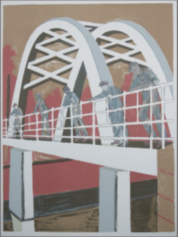 Hans Ebeling Koning: Zeefdruk, Brug links kopen? Bied vanaf 1!