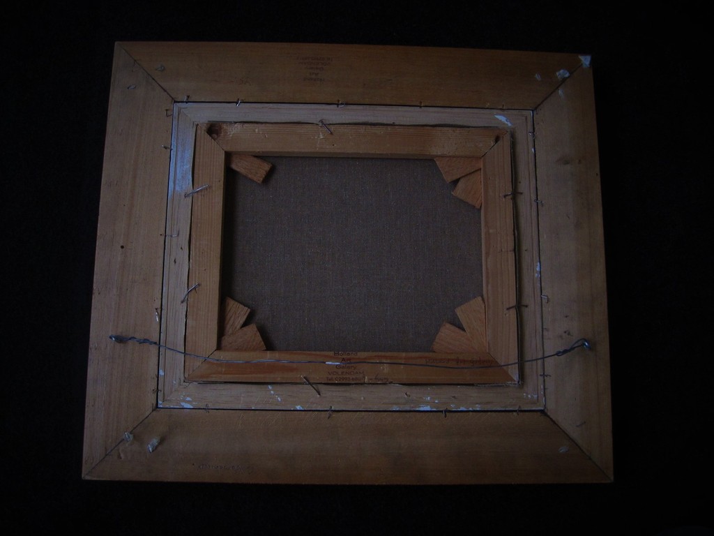 Sfeervol impressionistisch 1950 olieverf "schemer Veluwe" gesignd C. Verschuur  kopen? Bied vanaf 1!