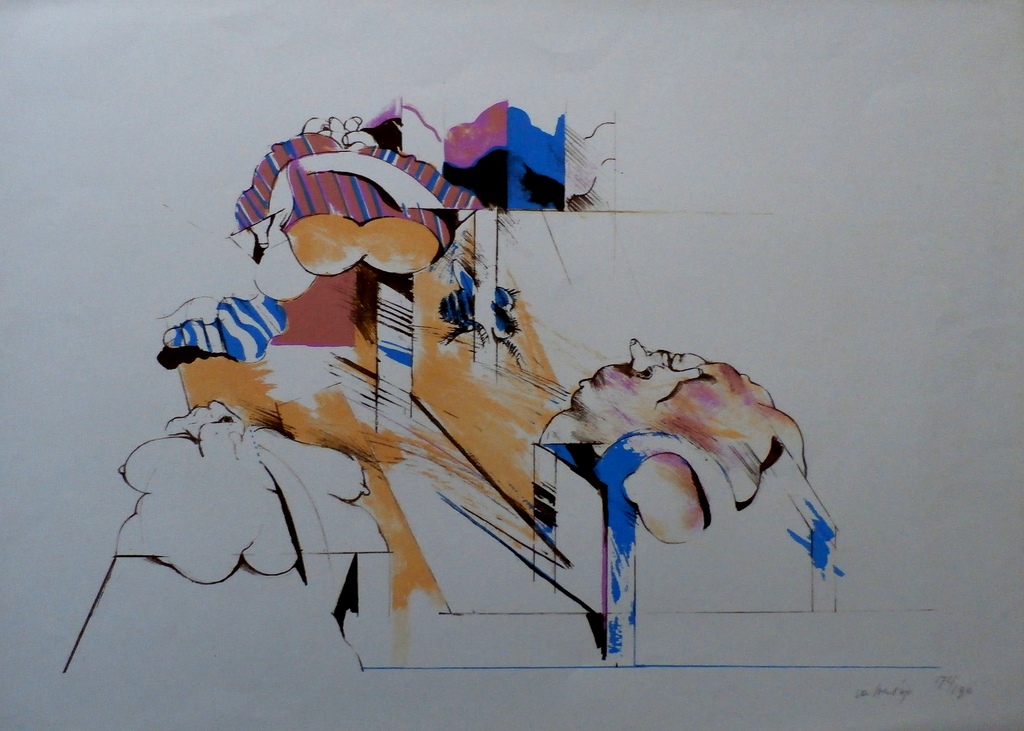 Pierre van Soest - kleurenlitho - 1969 kopen? Bied vanaf 45!