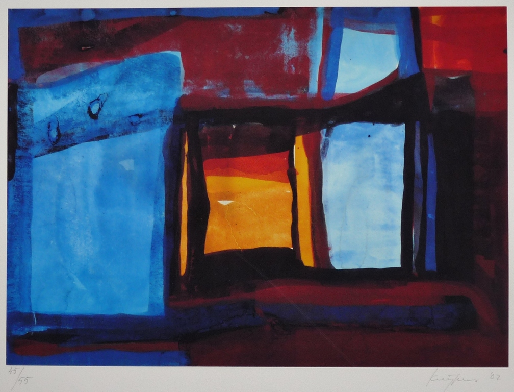 Theo Kuijpers: Giclee, Abstract, Gesigneerd, 2002 kopen? Bied vanaf 75!