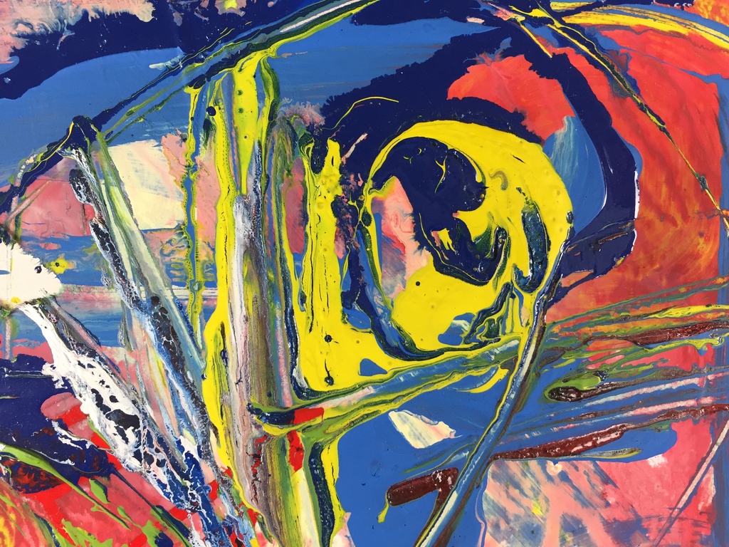 Jan te Wierik - Jan te Wierik, gemengde techniek op paneel, 1989 kopen? Bied vanaf 1199!