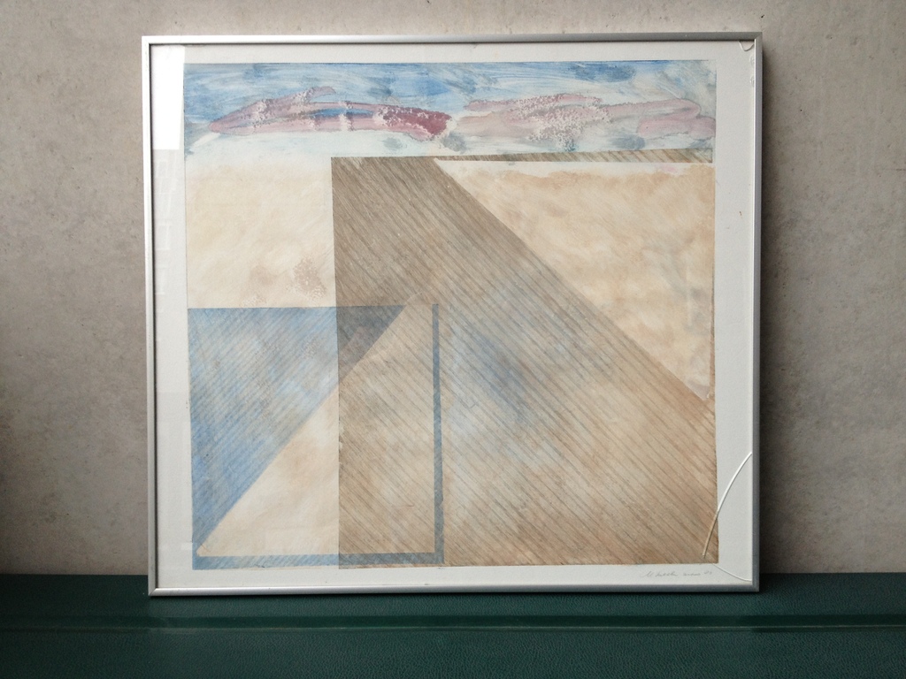 Mieke Kettler - monoprint verkocht voor € 40!