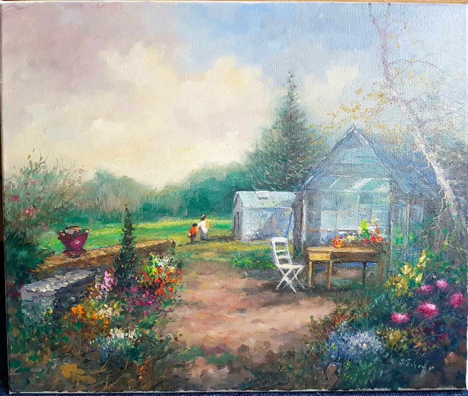 Jan Schaeffer - Jan Schaeffer: bloementuin verkocht voor € 40!