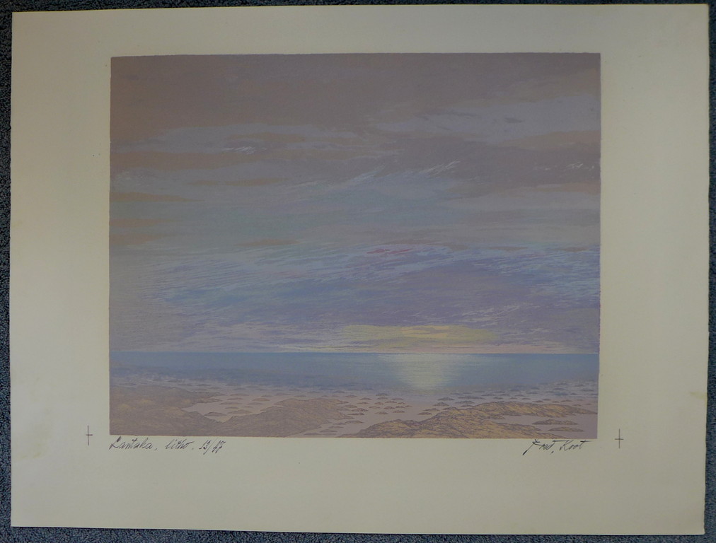 Fred Koot, litho, titel Lantaka, oplage 13/47 beeldformaat 35 x 44,8 cm kopen? Bied vanaf 1!