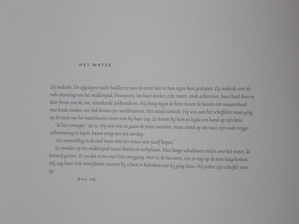 Klaas Gubbels: Zeefdruk 'Het water', genummerd en met potlood gesigneerd kopen? Bied vanaf 125!