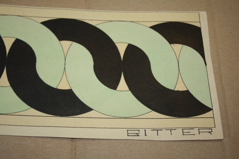 2X ABSTRACT ONTWERPEN VAN BITTER  -  1929 CUBISME EN 1930  kopen? Bied vanaf 1!