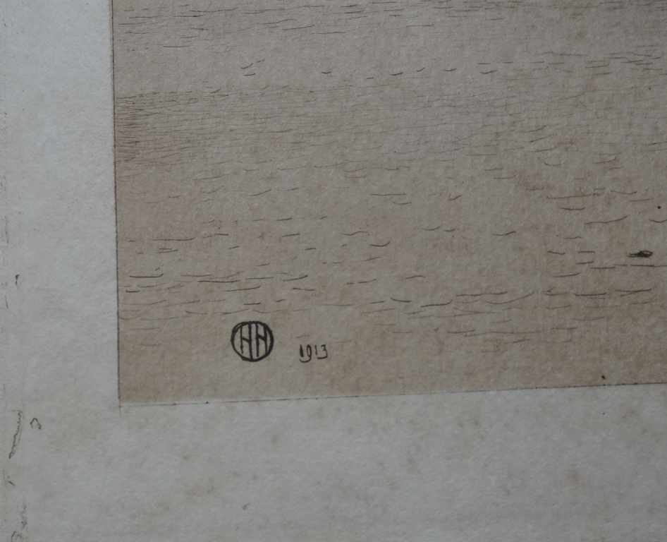 Herman Heuff - Ets - 1913 kopen? Bied vanaf 45!