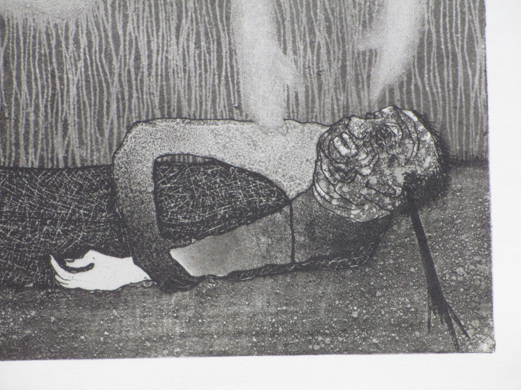 Harry van Kruiningen, The Fall of the House of Usher, Litho kopen? Bied vanaf 1!