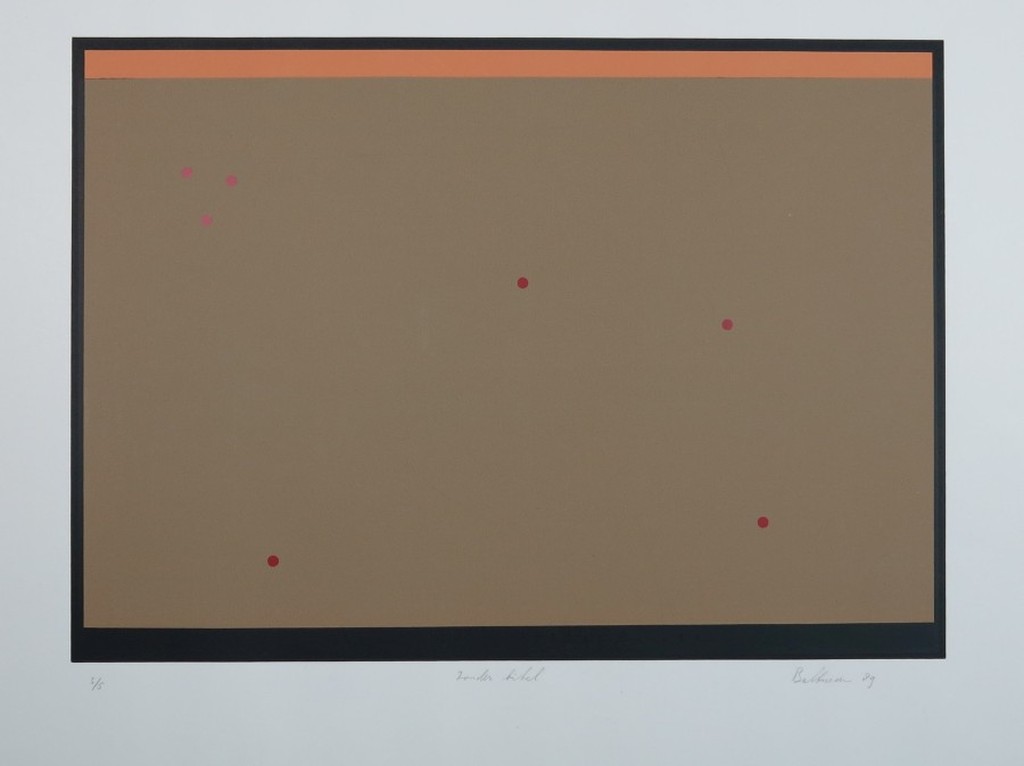 Louis Baltussen: Zeefdruk, Zonder titel verkocht voor € 55!