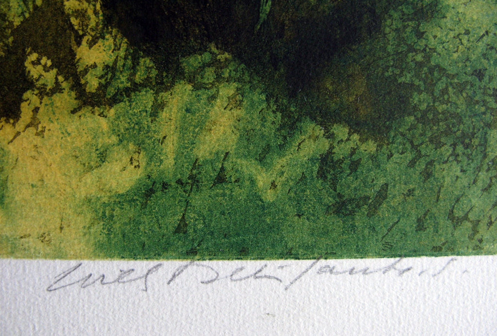 Willy Belinfante (1922-2014) - LES PINS PARASOLS - kleurets kopen? Bied vanaf 1!