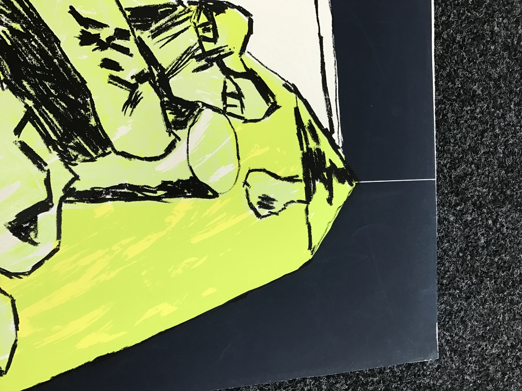 JAN SIERHUIS originele zeefdruk , stoel 1973 kopen? Bied vanaf 1!