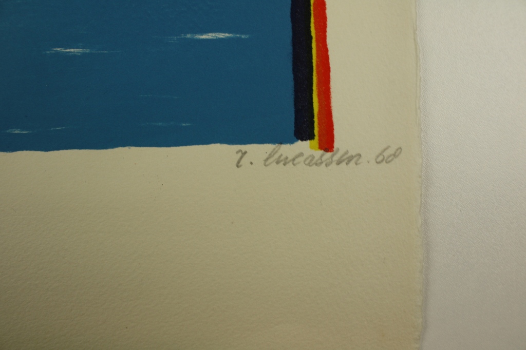 Reinier Lucassen, Litho, 1968 kopen? Bied vanaf 100!